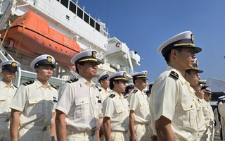 Tàu tuần tra Akitsushima của Lực lượng Bảo vệ bờ biển Nhật Bản thăm Đà Nẵng