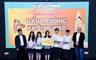 Học sinh Hà Nội giành ngôi quán quân "Đấu trường khởi nghiệp"