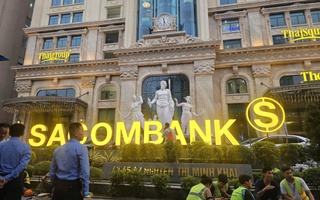 Logo Sacombank bất ngờ xuất hiện tại "đại bản doanh" của Thaigroup
