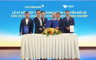 Sacombank và VNPay giúp hộ kinh doanh nộp thuế số