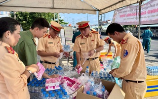 Hình ảnh ấm lòng tại “Trạm dừng chân nghĩa tình” ở Đồng Tháp