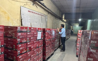 Phát hiện hơn 3.200 thùng bia ngoại không rõ nguồn gốc ở TPHCM