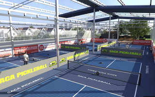 Không có đơn hàng, công ty may mặc lâu đời sống nhờ cho thuê đất làm sân Pickleball