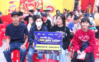 Tặng 2.000 vé "Chuyến xe mùa Xuân" cho công nhân - lao động về quê đón Tết