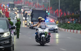 Điều chỉnh phân luồng giao thông phục vụ Đại hội Đảng