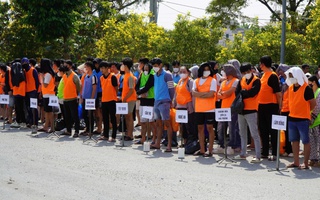 Cửa khẩu ở Đồng Tháp tiếp nhận nhiều “shipper” trở về từ Campuchia