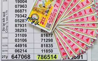 Thêm nhiều người trúng độc đắc xổ số miền Nam chiều 21-1