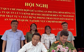 Sẵn sàng trấn áp tội phạm tại chợ Bình Điền, TP HCM