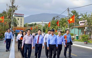 Khánh thành Công trình "Đường cờ Tổ quốc - Đường hoa Côn Đảo" vào ngày giỗ Anh hùng Võ Thị Sáu