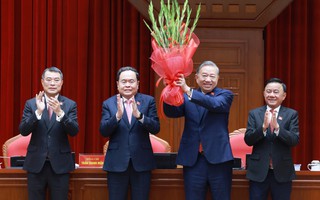 Đồng chí Tô Lâm giữ chức Tổng Bí thư Ban Chấp hành Trung ương Đảng khóa XIV