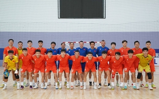 Tuyển futsal Việt Nam chốt danh sách 14 cầu thủ dự VCK châu Á 2026