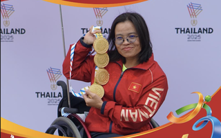 Đoàn TTNKT Việt Nam giành 13 HCV ngày cuối ASEAN Para Games 13