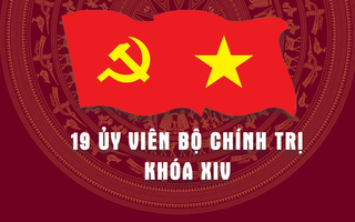 [Infographic] - Chân dung 19 Ủy viên Bộ Chính trị khóa XIV