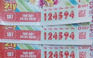 Xổ số miền Nam: Sáng 26-1, lộ diện người trúng 3 giải độc đắc ở TPHCM