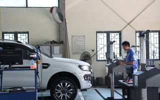 Cho phép xuất trình đăng ký xe trên VNeID khi đi đăng kiểm xe