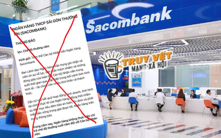 Sacombank lên tiếng về thông tin không thưởng Tết cho nhân viên