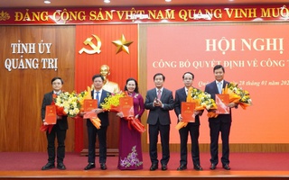 Điều động, bổ nhiệm hàng loạt cán bộ chủ chốt tại Quảng Trị