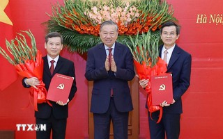 Bổ nhiệm Trưởng Ban Nội chính Trung ương và Giám đốc Học viện Chính trị quốc gia Hồ Chí Minh