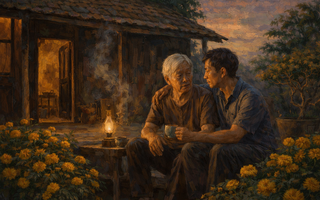 Có con, nhà mới có Tết!