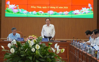 Chủ tịch Quốc hội Trần Thanh Mẫn lưu ý nhiều nội dung quan trọng với tỉnh Đồng Tháp