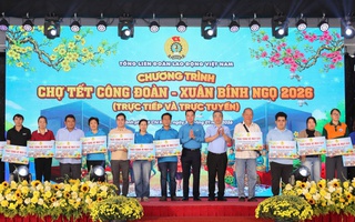 Ngày hội ấm áp của người lao động