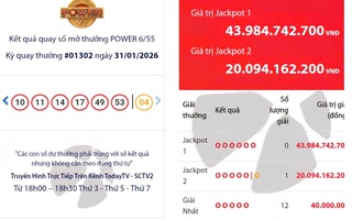 Xổ số Vietlott có vé trúng giải Jackpot 2