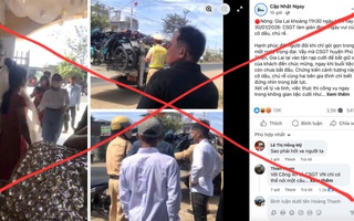 Làm rõ thông tin CSGT "vào tận đám cưới bắt xe vi phạm"