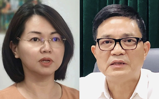 Hai cựu Cục trưởng Cục An toàn thực phẩm Nguyễn Thanh Phong, Trần Việt Nga cùng hầu tòa