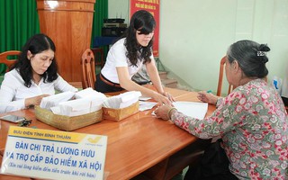 Hơn 3,5 triệu người nhận lương hưu, trợ cấp BHXH hằng tháng