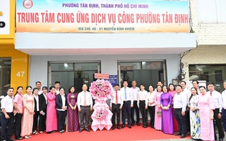 TPHCM: Phường Tân Định thành lập Trạm Y tế và Trung tâm Cung ứng dịch vụ công