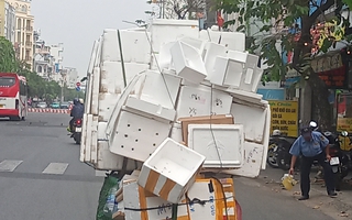 "Núi" xốp di động