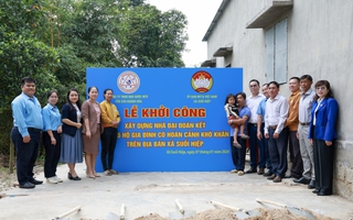 Yến sào Khánh Hòa xây nhà Đại đoàn kết cho 5 hộ khó khăn