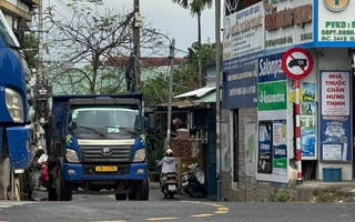 Xe ben bất chấp biển cấm ở Đà Nẵng: Phường Hòa Khánh vào cuộc xử lý