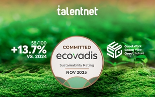 Cột mốc mới cho hành trình phát triển bền vững của Talentnet trong năm 2025