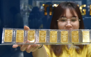 Sáng 8-1, giá vàng miếng SJC giảm, vàng nhẫn tiếp tục tăng