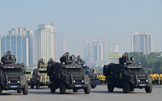 Lễ xuất quân đảm bảo an ninh trật tự phục vụ Đại hội lần thứ XIV của Đảng