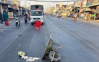 Cụ ông ở Tây Ninh tử vong sau va chạm với ô tô do người nước ngoài điều khiển