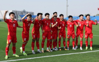 U23 Việt Nam thắng thuyết phục U23 Kyrgyzstan, rộng cửa vào tứ kết