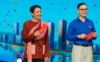 Hồ Quang Mẫn hóa thân thành Táo Nông nghiệp trong chương trình xuân 