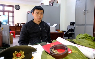 Thanh niên giả mạo công an để lừa đảo