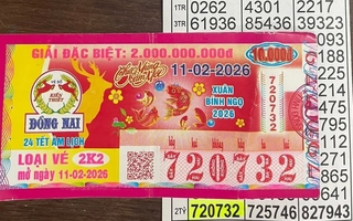 Xổ số miền Nam: Người trúng 2 giải độc đắc vé Xuân Bính Ngọ 2026 đã lộ diện
