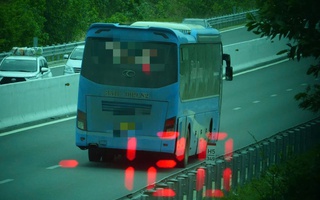 Phát hiện gần 100 xe khách vi phạm tốc độ trên cao tốc từ TPHCM đến Nha Trang