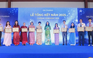 Doanh thu hơn 5.000 tỉ đồng, hàng trăm lao động của DHG Pharma được khen thưởng