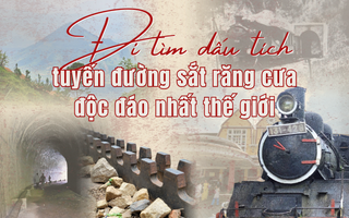 Đi tìm dấu tích tuyến đường sắt răng cưa độc đáo nhất thế giới