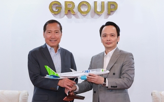 Ông Trịnh Văn Quyết làm việc với Boeing về việc Bamboo Airways thuê máy bay 737 MAX