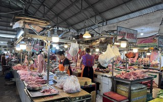 Hôm nay 16-2: Giá thịt heo ở chợ lẻ vẫn "neo" cao