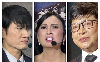 Ca sĩ Hà Phương hội ngộ Trần Sang, Thái San trong đêm giao thừa