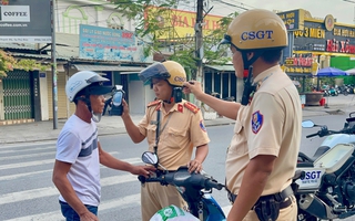 Tiếp tục xử lý vi phạm nồng độ cồn từ 10 giờ mùng 2 Tết