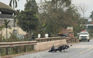 Nam thanh niên chưa rõ danh tính gặp tai nạn tử vong trên đường