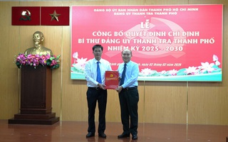 Đảng ủy Thanh tra TPHCM có tân Bí thư